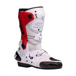 BOTAS SIDI REX AIR BLANCO / ROJO