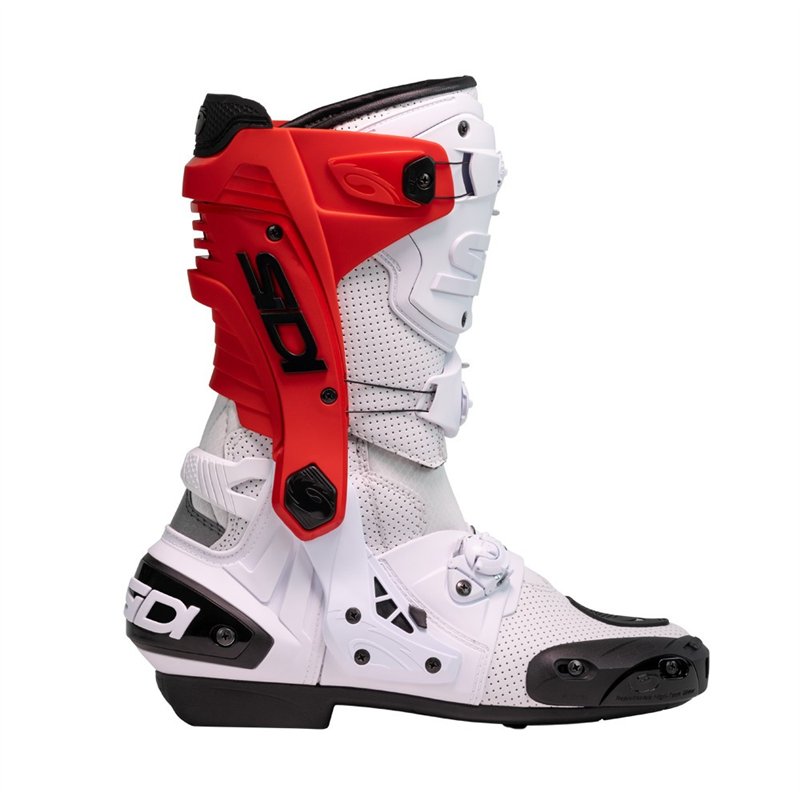 BOTAS SIDI REX AIR BLANCO / ROJO