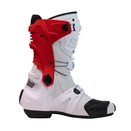 BOTAS SIDI REX AIR BLANCO / ROJO