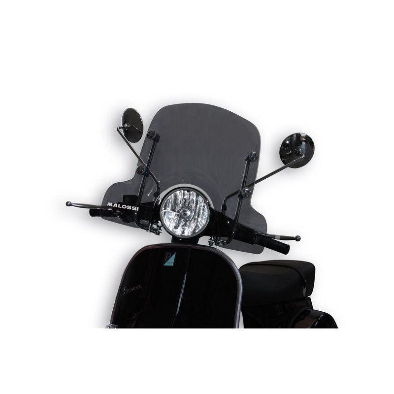 CÚPULA MALOSSI SPORT SCREEN AHUMADO CLARO VESPA PX 125 CÚPULA MALOSSI SPORT SCREEN AHUMADO CLARO VESPA PX 125