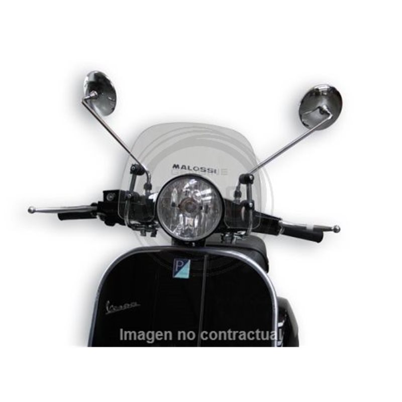 CÚPULA MALOSSI SPORT SCREEN TRANSPARENTE VESPA PX 125/150/200 CÚPULA MALOSSI SPORT SCREEN TRANSPARENTE VESPA PX 125/150/200