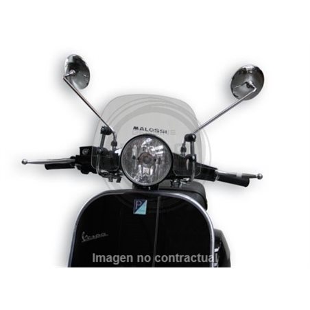 CÚPULA MALOSSI SPORT SCREEN TRANSPARENTE VESPA PX 125/150/200