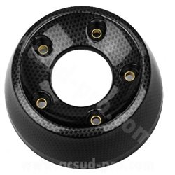 EMBELLECEDOR ESCAPE YAMAHA TMAX 500 2007-2011 CARBON
