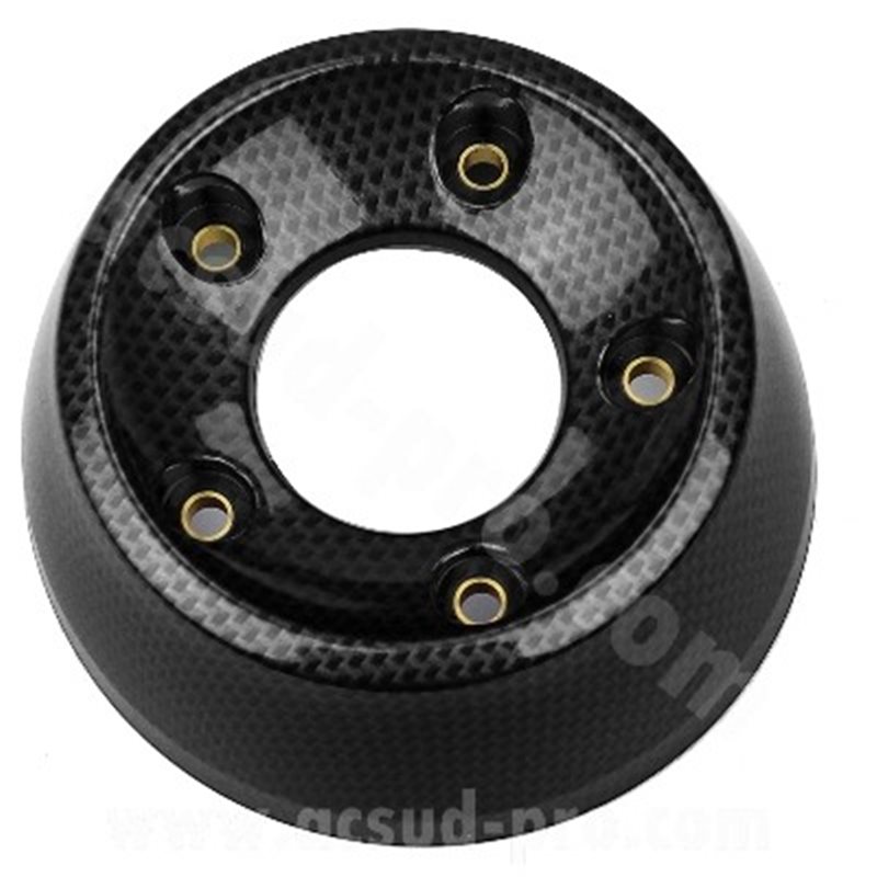 EMBELLECEDOR ESCAPE YAMAHA TMAX 500 2007-2011 CARBON