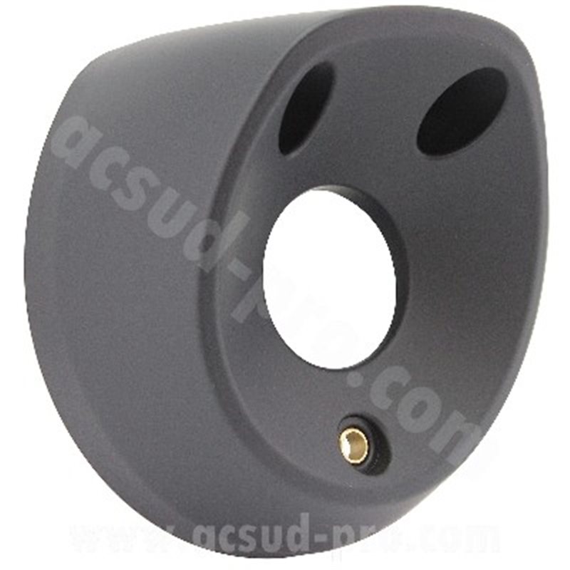 EMBELLECEDOR ESCAPE YAMAHA TMAX 530 2017-19 SX / DX NEGRO MAT