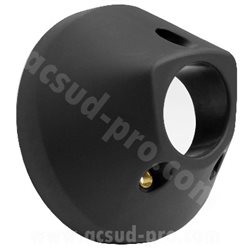 EMBELLECEDOR ESCAPE YAMAHA TMAX 500 2008-2011 NEGRO MAT