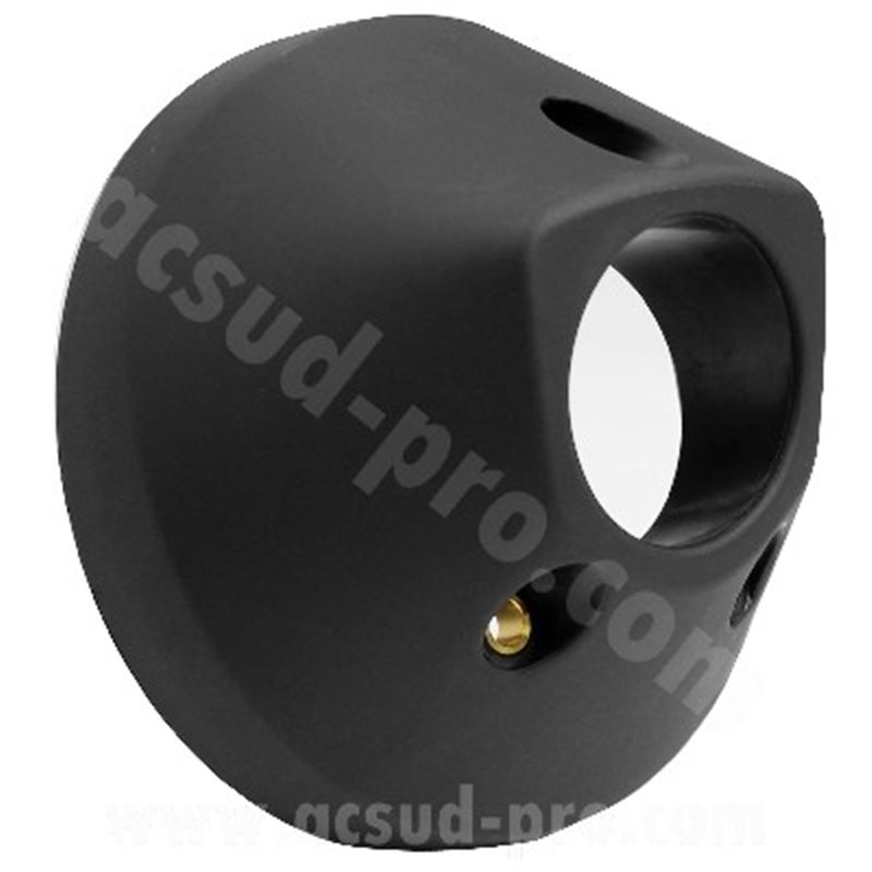 EMBELLECEDOR ESCAPE YAMAHA TMAX 500 2008-2011 NEGRO MAT
