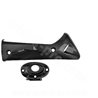 PROTECCION TUBO ESCAPE HONDA SH 300 2007/2013 CARBONO
