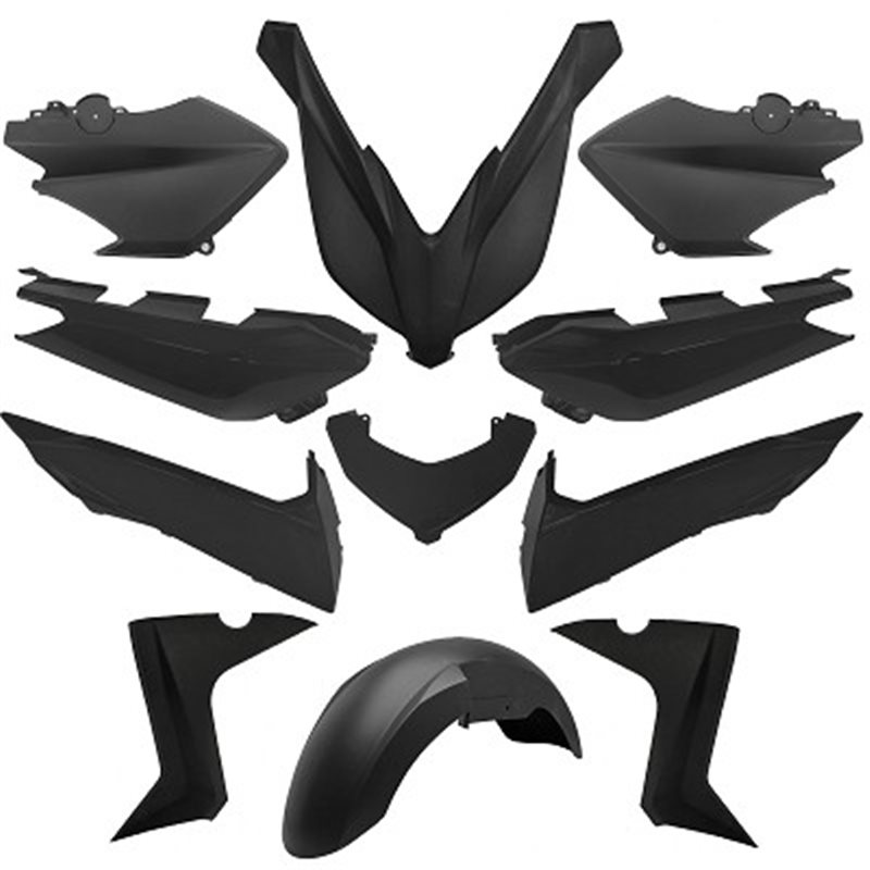 CARENADO YAMAHA X MAX 125/250 14-17 NEGRO MATE