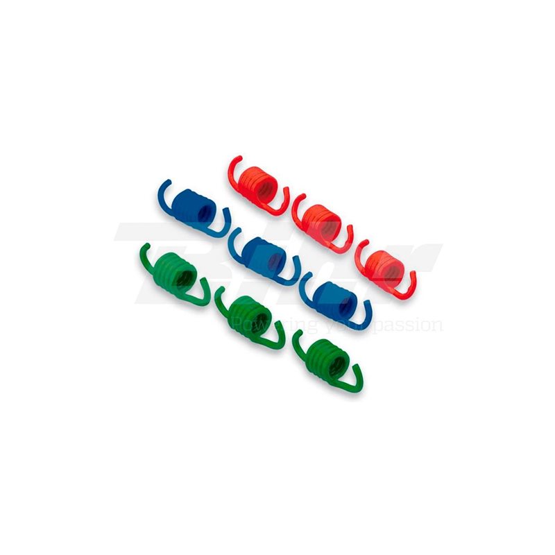 SET 9 MUELLES MHR MALOSSI OEM FLY/DELTA CLUTCH VERDE/BLUE/ROJO