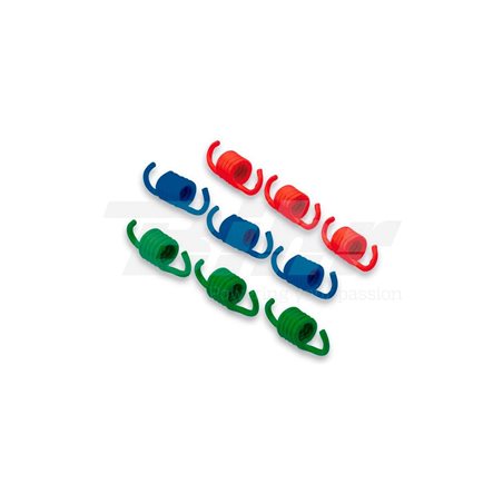 SET 9 MUELLES MHR MALOSSI OEM FLY/DELTA CLUTCH VERDE/BLUE/ROJO