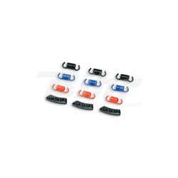 SET 9 MUELLES MHR MALOSSI PARA FLY O DELTA CLUTCH NEGRO/BLUE/ROJO