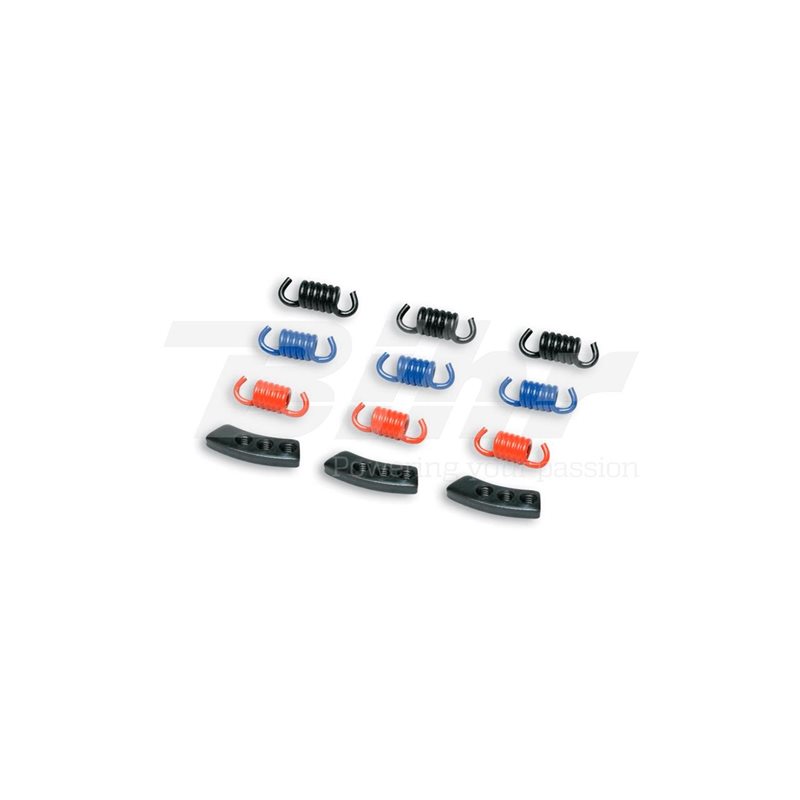 SET 9 MUELLES MHR MALOSSI PARA FLY O DELTA CLUTCH NEGRO/BLUE/ROJO