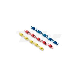 SET 9 MUELLES SP MALOSSI EMBR.ORIGINE/FLY/DELTA AMARILLO/BLUE/ROJO
