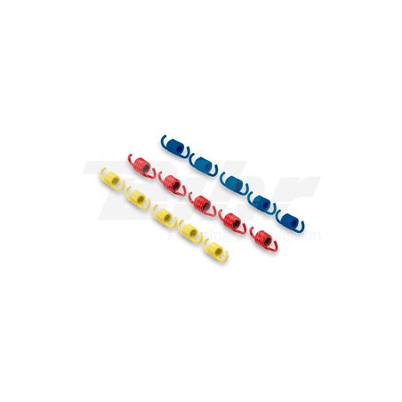 SET 9 MUELLES SP MALOSSI EMBR.ORIGINE/FLY/DELTA AMARILLO/BLUE/ROJO