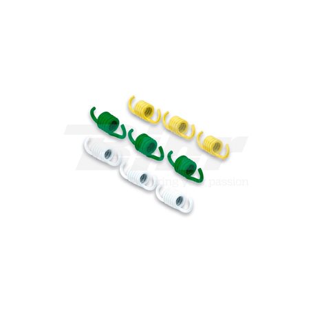 SET 9 MUELLES SP MALOSSI PARA FLY O DELTA CLUTCH AMARILLO/VERDE/BLANCO