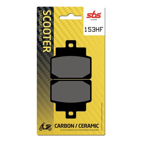 APRILIA SCARABEO 4T NET E3 100 (2010-2013) DELANTERA PASTILLAS FRENO SBS