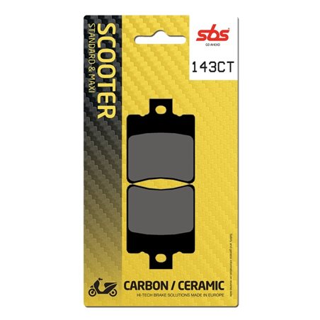 APRILIA SCARABEO STREET 2T DT 50 (2000-2005) DELANTERA PASTILLAS FRENO SBS