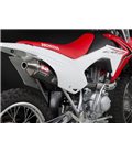 HONDA CRF 125 F 2014 - 2018 ESCAPE COMPLETO RS2 OVAL CÓNICO