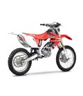 HONDA CRF 250 R 2004 - 2005 ESCAPE COMPLETO RS2 OVAL CÓNICO