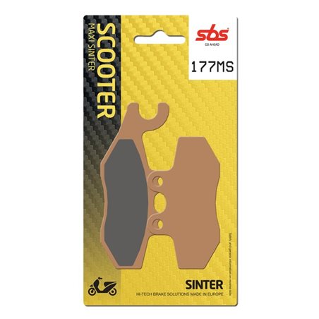 APRILIA SRV / SRV ATC ABS 850 (2012-2016) TRASERA PASTILLAS FRENO SBS
