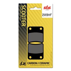 BMW C SPORT 600 (2012-2015) TRASERA/FRENO DE ESTACIONAMIENTO PASTILLAS FRENO SBS