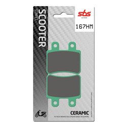 DERBI SENDA R BAJA 4T (SC1C1A) 125 (2006-2006) TRASERA PASTILLAS FRENO SBS