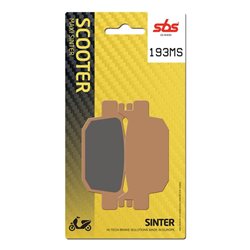 HONDA SH I (2009/2012) 125 (2009-2012) TRASERA PASTILLAS FRENO SBS