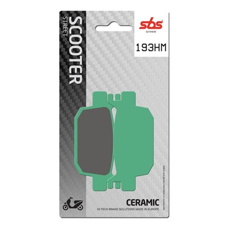 HONDA SH I ABS EURO4 125 (2017-2019) PASTILLAS FRENO SBS