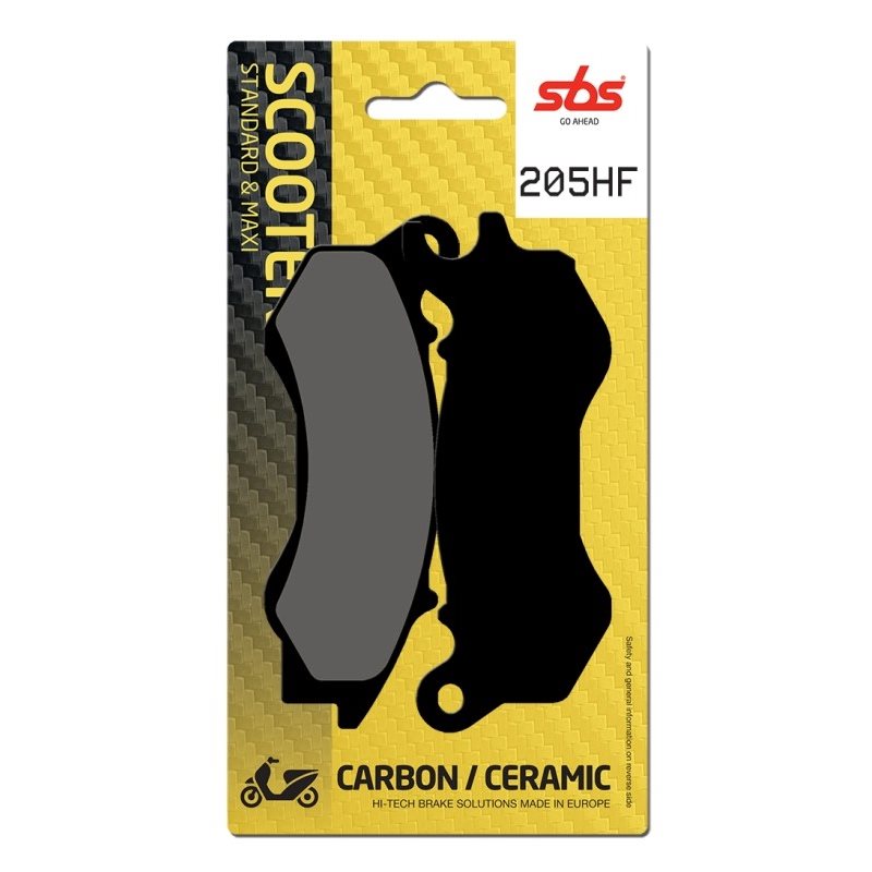 HONDA SH MODE 125 (2014-2016) PASTILLAS FRENO SBS