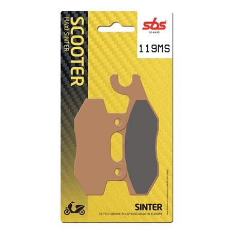 ITALJET TORPEDO 150 (2008-0) TRASERA PASTILLAS FRENO SBS