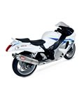 SUZUKI GSX 1300 R HAYABUSA 2008 - 2013 2 SILENCIOSOS RS3 OVAL