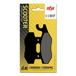 KEEWAY SPEED 125 (2006-0) TRASERA PASTILLAS FRENO SBS