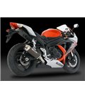 SUZUKI GSXR 750 2008 - 2010 SILENCIOSO TRI-OVAL DOBLE SALIDA