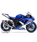 SUZUKI GSXR 750 2008 - 2010 SILENCIOSO R77 TRAPEZOIDAL CONE