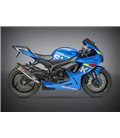 SUZUKI GSXR 750 2011 - 2015 SILENCIOSO TRC-D TRI OVAL CONE DOBLE SALIDA