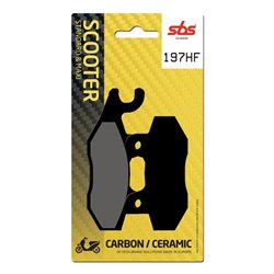 PEUGEOT SATELIS / SATELIS 2 300 (2012-2014) DELANTERA Y TRASERA PASTILLAS FRENO SBS