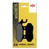 PEUGEOT TWEET 4T DT (SYM) 125 (2010-2014) DELANTERA PASTILLAS FRENO SBS