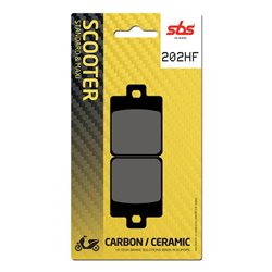 PEUGEOT TWEET RS 4T DD (SYM) 50 (2010-2014) TRASERA PASTILLAS FRENO SBS