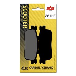 SYM HD E3 IE EVO 200 (2007-2013) TRASERA PASTILLAS FRENO SBS