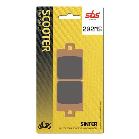 SYM SYMPHONY S 4T 125 (2009-2015) TRASERA PASTILLAS FRENO SBS