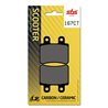 YAMAHA DT R (2003-2005) 50 (2003-2005) TRASERA PASTILLAS FRENO SBS