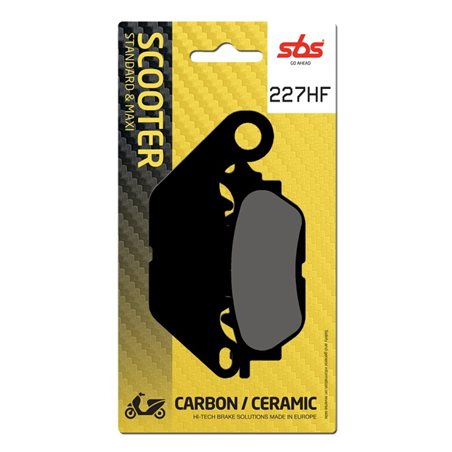 YAMAHA N MAX EURO3 125 (2015-2016) TRASERA PASTILLAS FRENO SBS