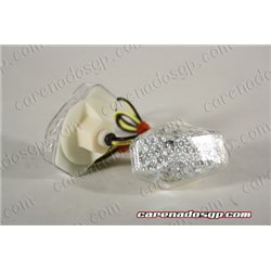 KAWASAKI INTERMITENTES LED INTEGRADOS TRANSPARENTE