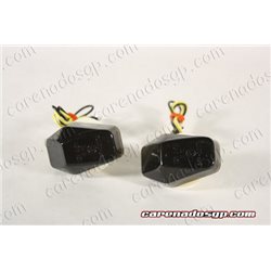 KAWASAKI INTERMITENTES LED INTEGRADOS AHUMADO
