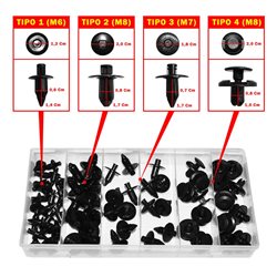 KIT REMACHES PLASTICO VARIAS MEDIDAS