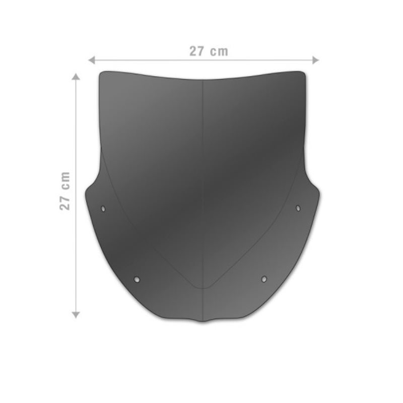 TRIUMPH STREET TWIN 15 - 20 CUPULA AEROSPORT BARRACUDA