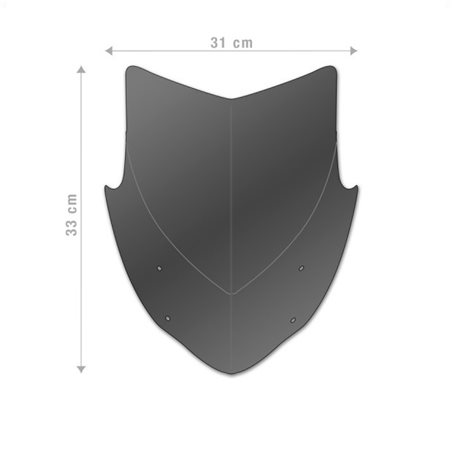 HONDA CB 650F 17-19 CUPULA AEROSPORT