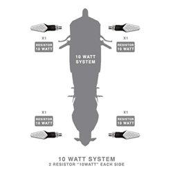 RESISTENCIAS 10w LED BARRACUDA