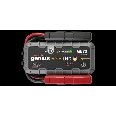 Arrancador de batería NOCO HD 2000A Lithium 12V